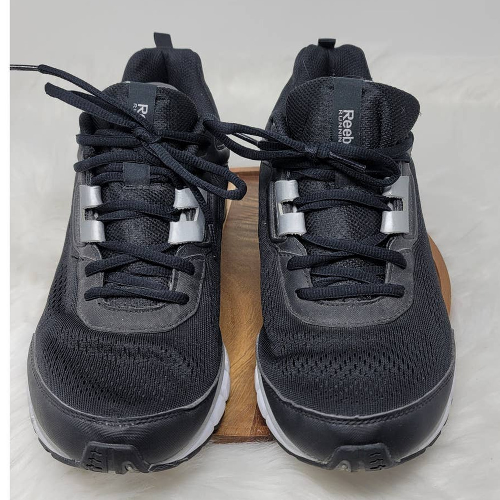 Reebok Black Gray Athletic Walking Hiking Running Shoe Men's 11.5